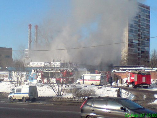 Генецвале Моторс в огне